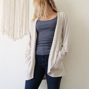 Soft and Sexy Hooded Cardigan w/ Pockets